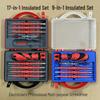 Multifunctional Insulated Screwdriver Set: Slotted, Phillips & Torx