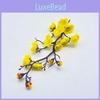 Artificial Plum Blossom Branch With Silk Flowers For Home Decor And Gift Ideas