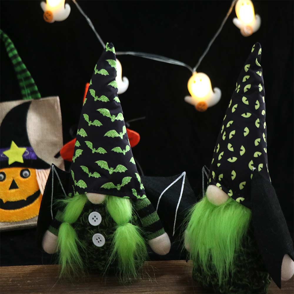 Cartoon Faceless Doll Soft Plush Table Ornament Portable Halloween Gnomes Doll  Kids Gift
