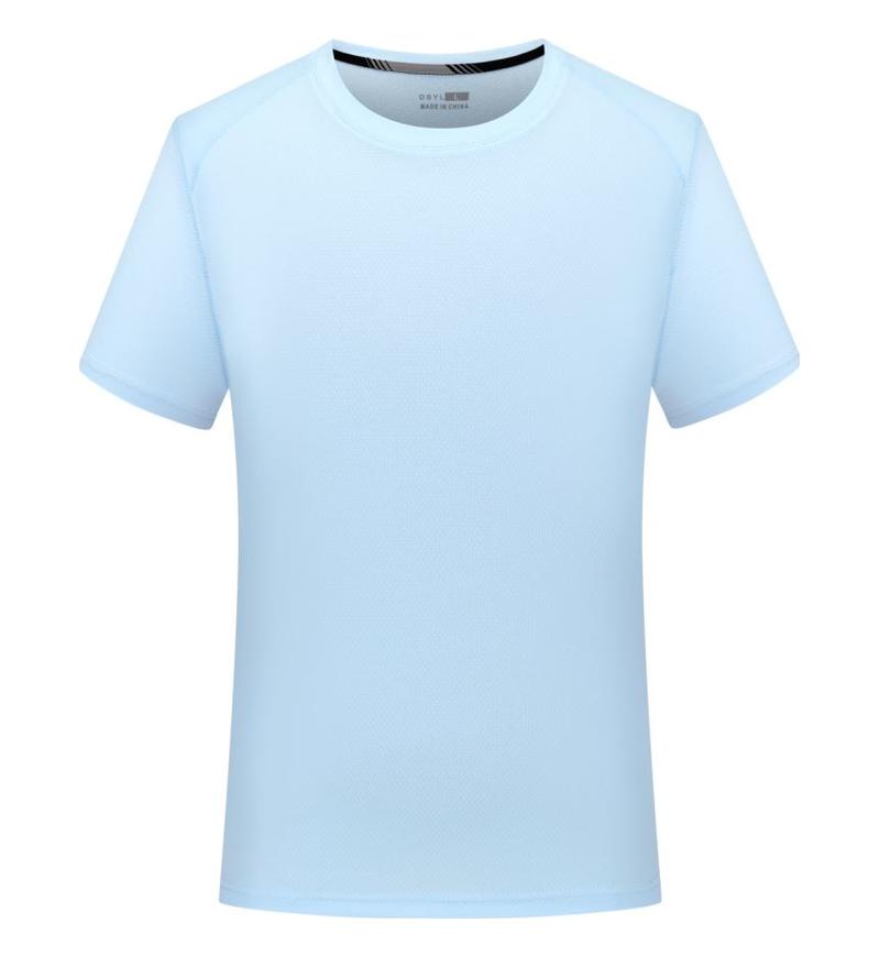 Comfortable Unisex T-shirt Summer Crew Neck Minimalist Tops Solid Color Unisex Lightweight T-shirt for Women and Men YG-2918