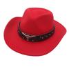 Bullhead Top Hat, Hiking Tibetan Felt Hat, Upturned Edge Curved Brim, Men'S And Women'S Sunshade And Windproof Hat