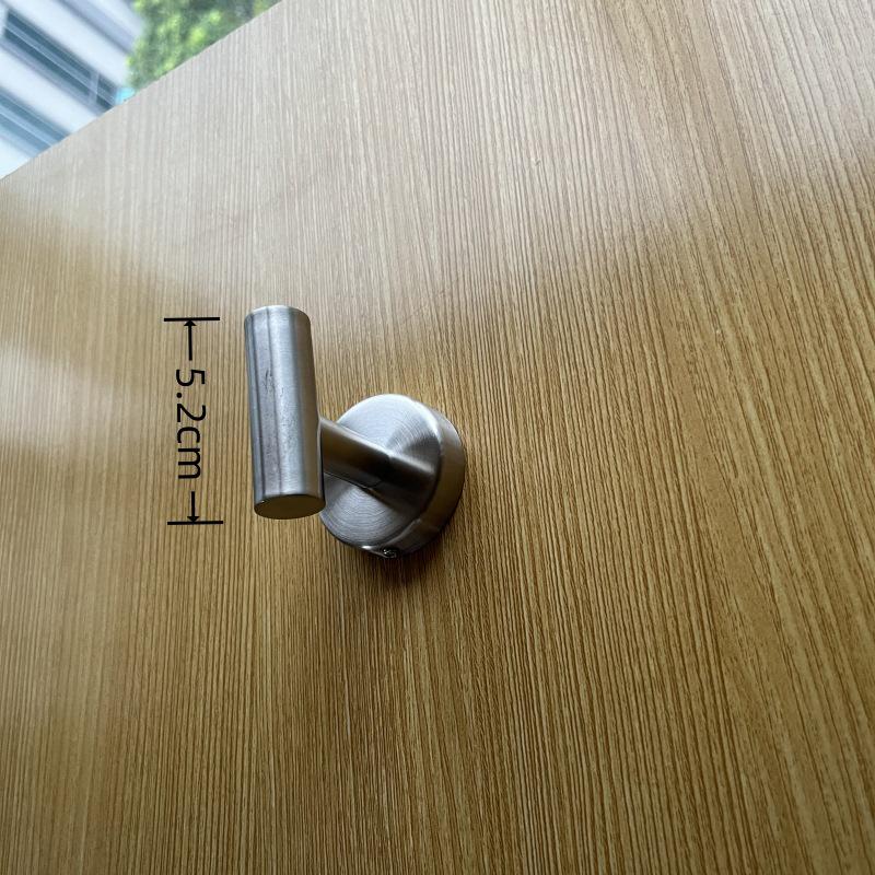 Stainless Steel No-Drill Wall-Mounted Towel and Toilet Paper Holder