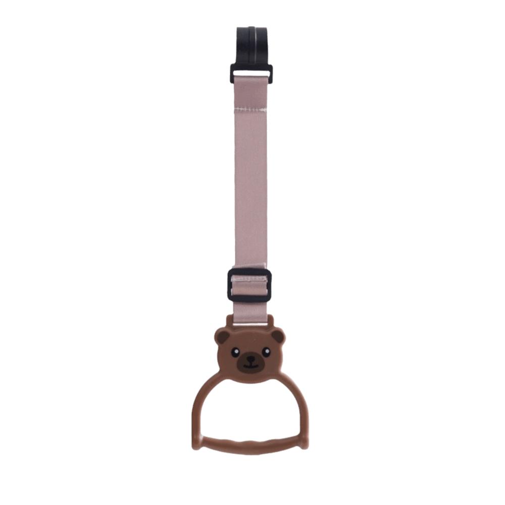 Cartoon Animal Shape Baby Pull Up Rings Dangling Toddler Standing Assist Handle Infant Bed Fence