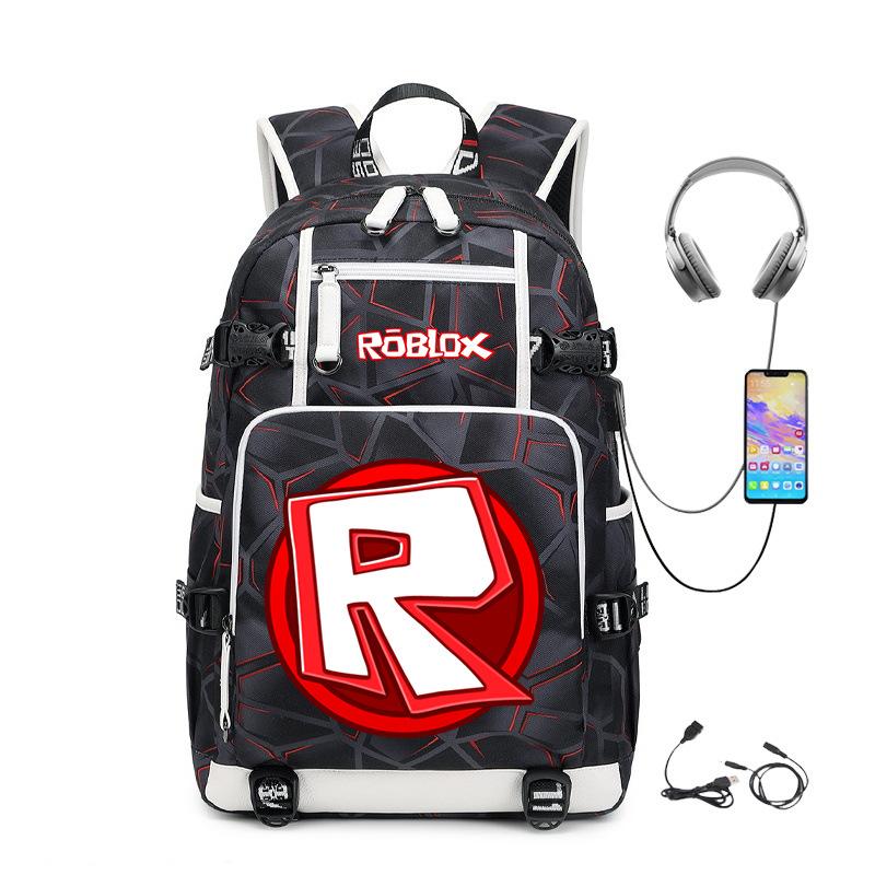 Hot Selling Game-Themed Outdoor Travel Bag Large Capacity with USB Hiking Backpack