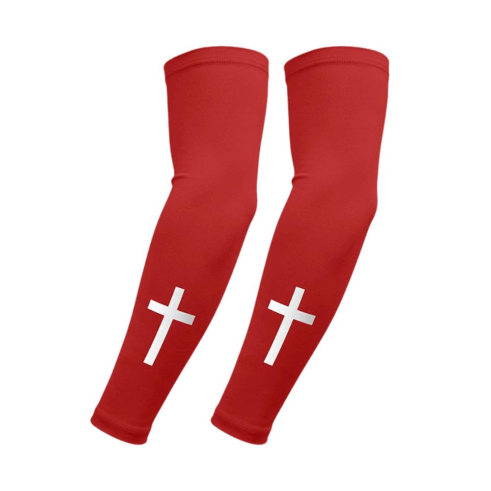 

Cooling Effect UV Protection Arm Covers Elastic Fabric Cycling Cross Sleeves Outdoor Fishing