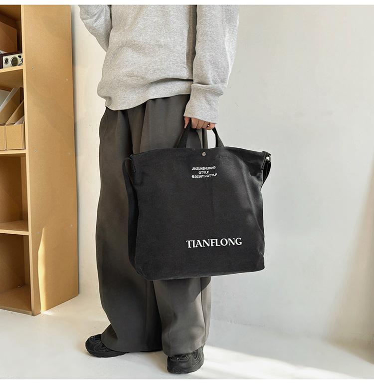 Thickened Large Capacity Unisex Crossbody Bag – Korean Fashion Shoulder Handbag Backpack Tote