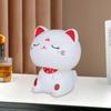 Lucky Cat Solar Power Shaking Head Ozdobte zvířecí auto Solární tančící autíčko Decora interiér