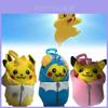 Pokemon Pikachu Saco de Dormir Chaveiro de Pelúcia Para Colecionadores Pingente