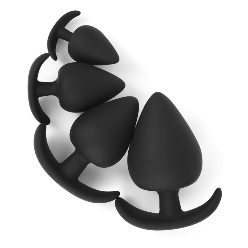 Analplug Sicheres Silikon Dildo Buttplugs G-Punkt Stimulation Unisex Tragbarer Stopper Erwachsene Sexspielzeug für Männer/Frauen