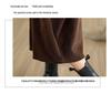 Women's Plus Size High Neck Mid-Length Dress - Fashionable, Slimming, Casual Long Sleeve for Winter and Autumn