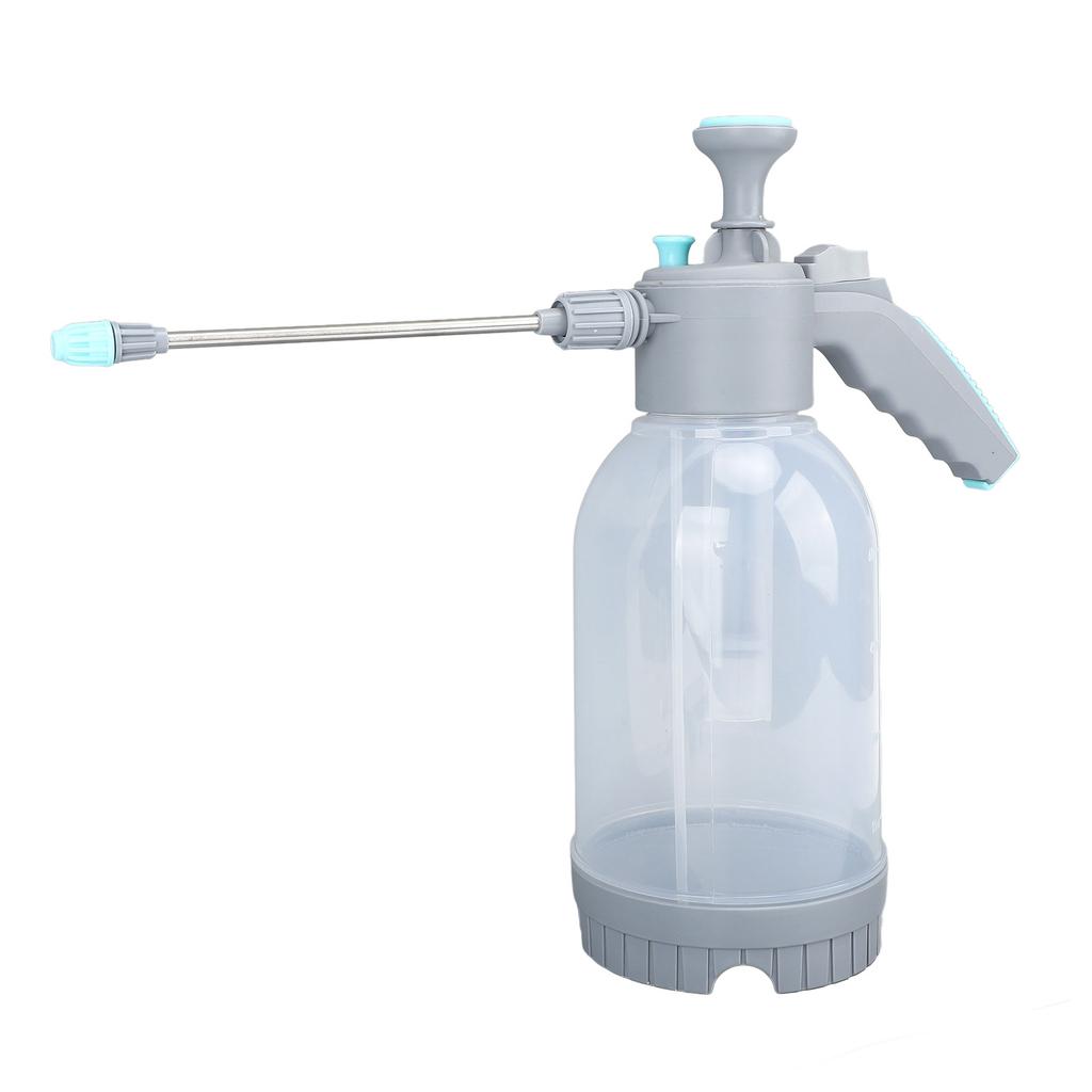 Garden Mist Sprayer 2L PP Handheld Pressure Sprayer Bottle with Extension Rod for Car Washing