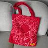 Wreath Bag_red