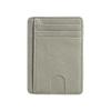 Slim RFID Blocking Card Holder Wallet with Multiple Card Slots and ID Window for Secure Storage and Easy Access to Credit Cards and IDs