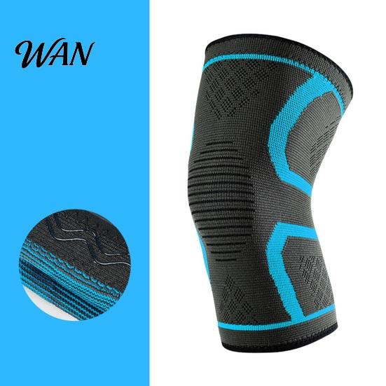 Jumping Knee Brace Knitted Sports Lightweight Breathable Compression Sleeve Moisture-wicking Support Women Men Elastic Outdoor Fitness Basketball
