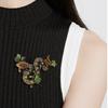 Animal Snake Retro Fashion Snake-shaped Exaggerated Jewelry Brooch