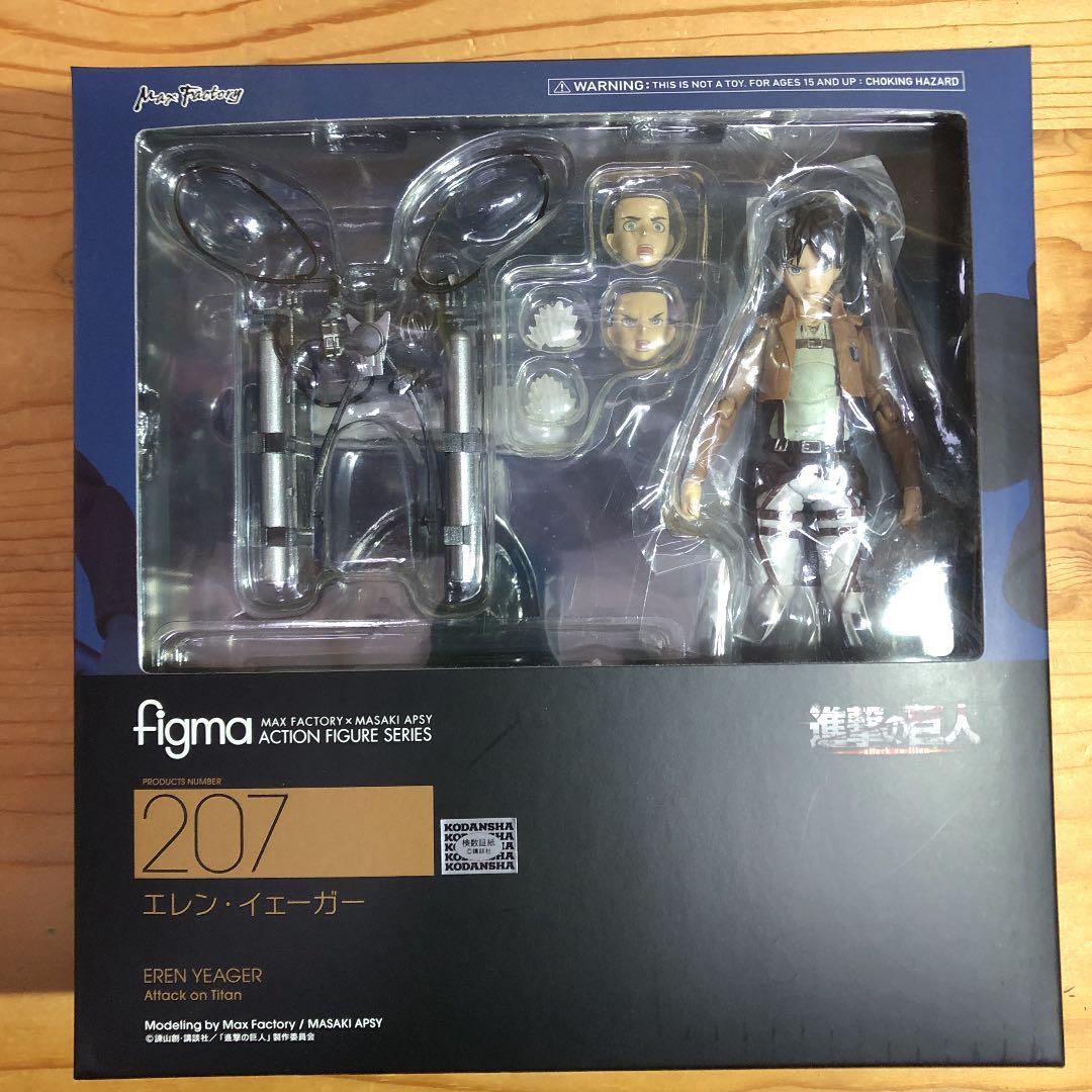 

[USED] figma Attack on Titan Eren Figure