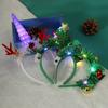 Weihnachts-Haarband Cosplay-Kostüm Kopfschmuck Party Bühnenauftritte Stirnband Feiertags-Kopfschmuck Verkleidung Haaraccessoire
