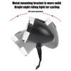 1PC Night Riding Safety Warning Light Retro Bicycle Headlights ABS 3LED Battery Powered Bike Front Lamps Riding Accessories