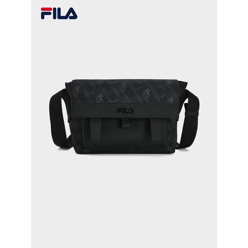 Fila Men's Retro Monogram Flap Crossbody Bag
