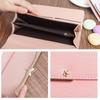 2025 Korean Style Cute Bow Buckle Ladies' Wallet with Rivets
