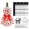 Thin Dog Dress Lightweight Princess Outfit Eye-catching Strawberry Costume  Party Dressing