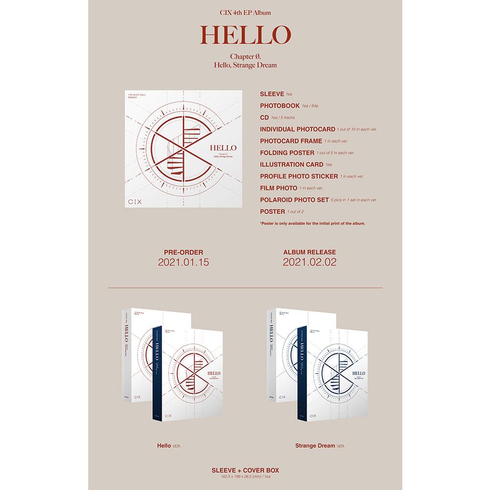 CIX Hello, Strange Dream (4. EP album)