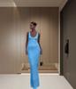 2024 Fashion Sexy U-Neck Slimming Bodycon Sequin Sleeveless Dress