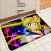 S-Sailor M-Moon Girl Anime Long Rugs Cheaper Anti-slip Modern Living Room Balcony Printed Bedside Area Rugs