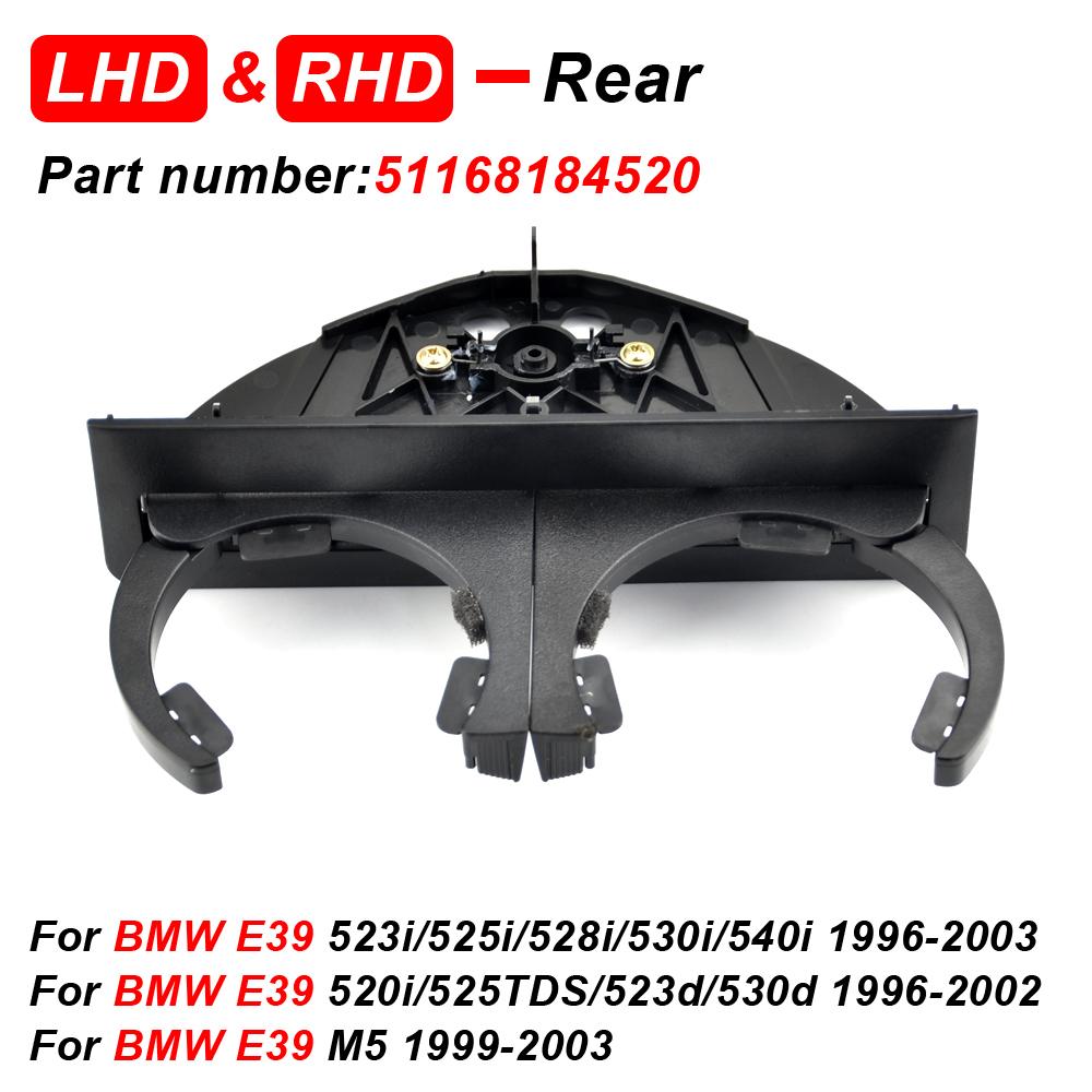 Für BMW E39 520i 525i 528i 520d 1997-2003 Vorne Hinten Doppelter Auto Getränkebecherhalter 51168184520 51168190205 51168190206