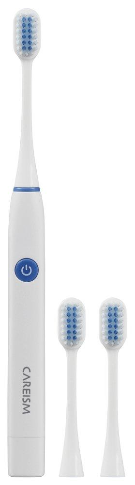 

Careism Электрическая батарея включает 2 сменные щетки зубной щетки, работает, синяя, LDB-1000BL синий