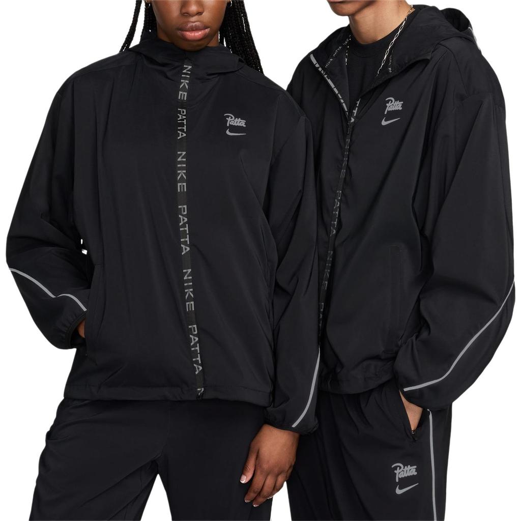 Nike Giacca con Zip Integrale Team di Corsa X Patta FJ3087-010