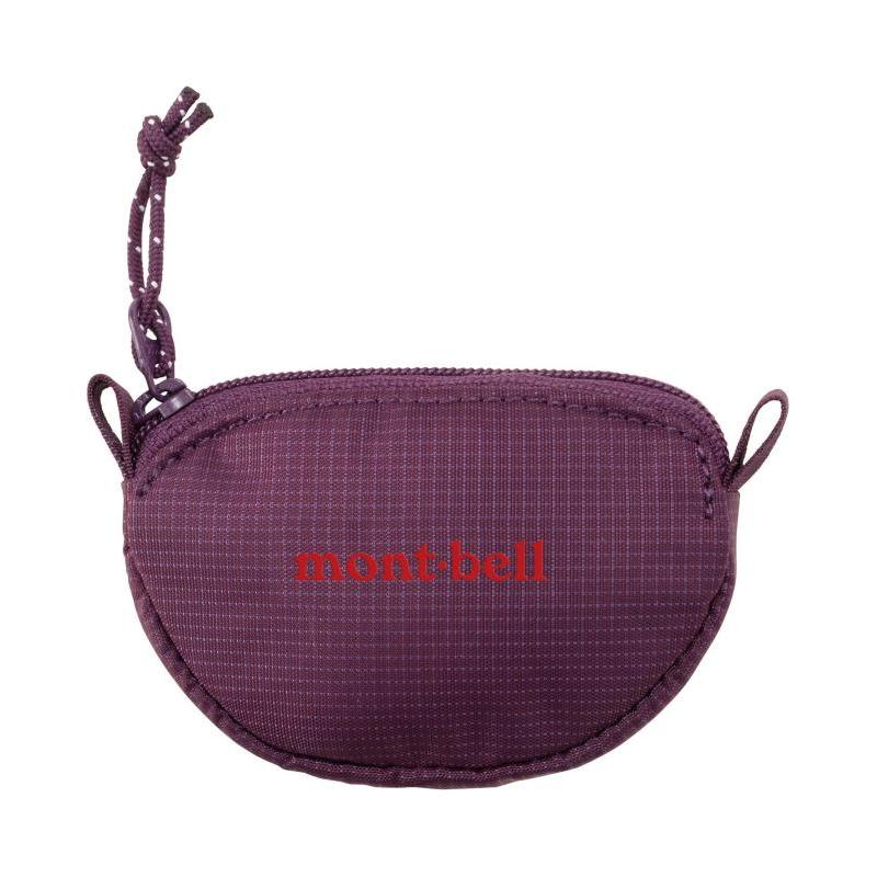 MONTBELL Lightweight Zip Design Nylon Coin Purse Unisex Couple Purple
