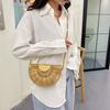 Hot-selling Bamboo Woven Bag Fashion Bamboo Bag Hollow Woven Bag Women's Vacation Beach Bag