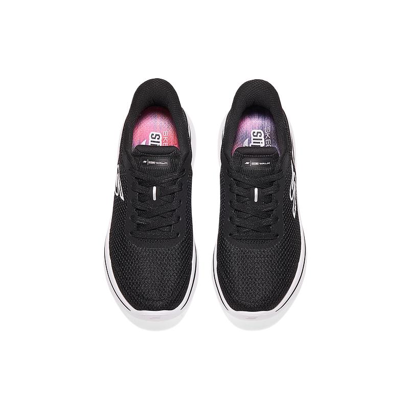 Skechers Go Walk Comode Classiche Ammortizzanti Traspiranti Scarpe da Passeggio Donna sneakers 125846-BKW