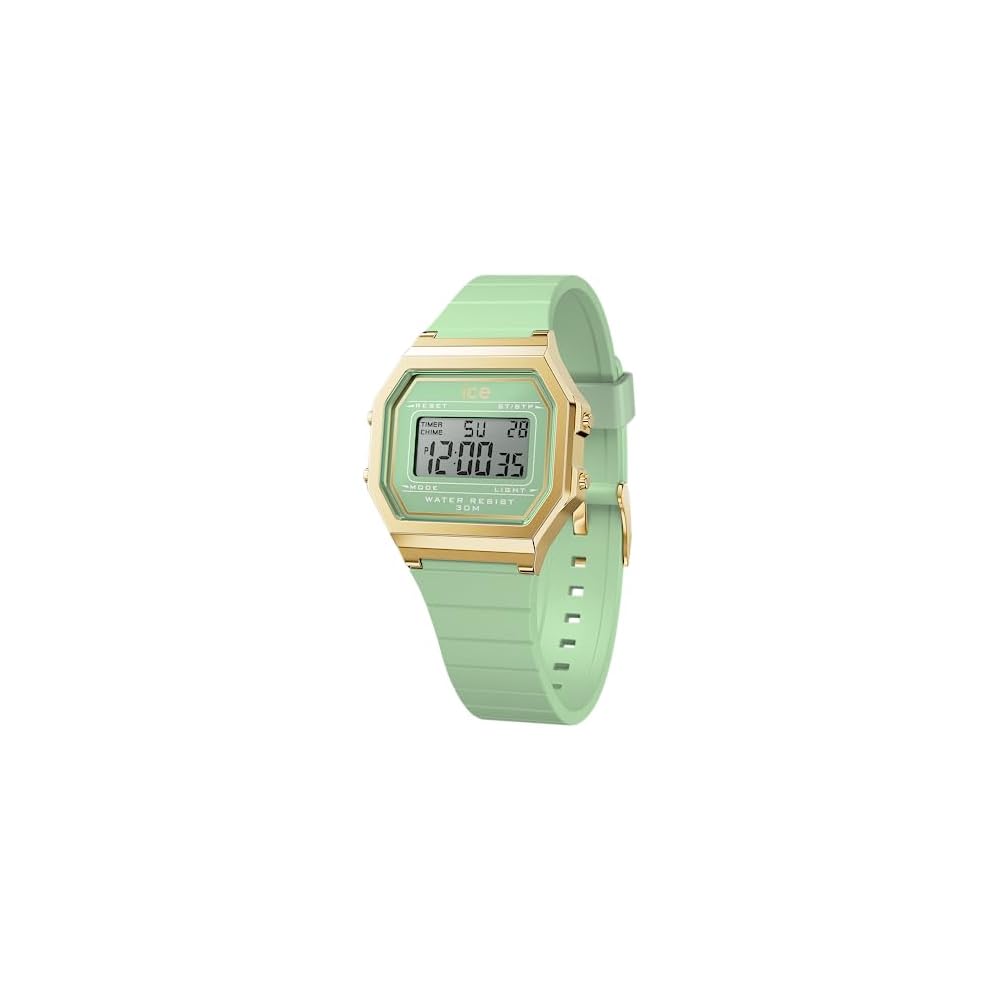 Ice Watch ICE Digit Retro Digital Watch Lagoon Green Small Women s 022060