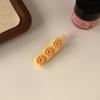 Autumn Retro Coffee Color Love Bow Hairpin Temperament All-match Children's Hair Accessories Side Bangs Hairpin Headdress