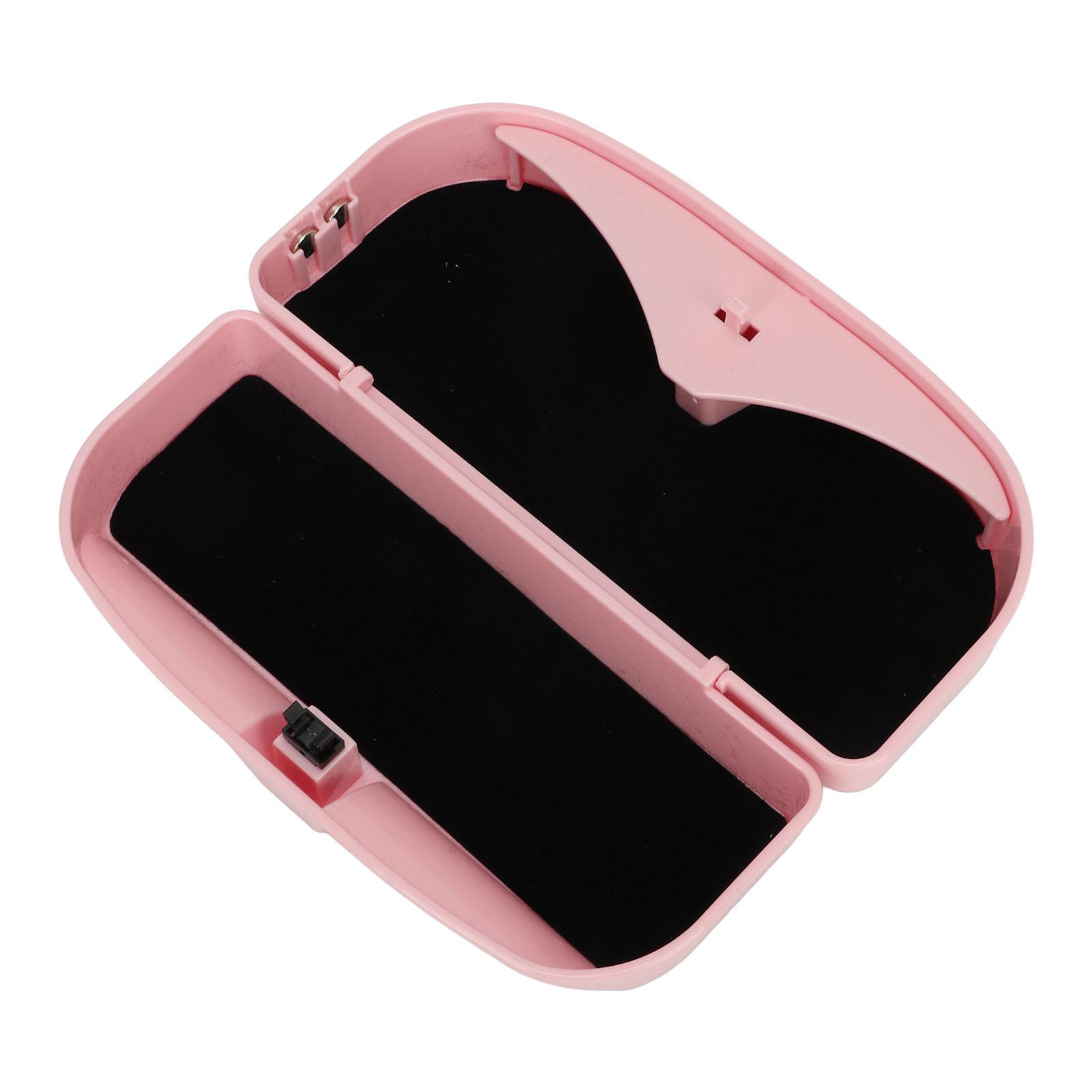 Multifunctional Car Glasses Holder Case Car Sun   Sunglasses Case Holder Eye Glasses   Box With Clip