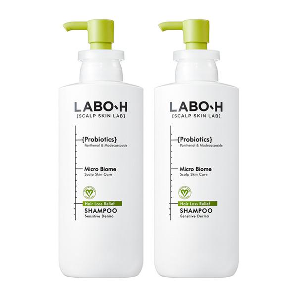 [Amore] LABO-H Hair Loss Relief Shampoo 400ML Sensitive Derma 1+1