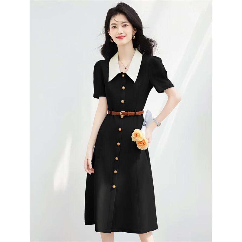Elegant French Style Shirt Dress