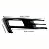 Front Bumper Lip Spoiler Car Bumper Fog Lamp Grille Cover Trim Body Kit Tuning for Volkswagen VW Golf 7 MK7 Golf7 2013-2016