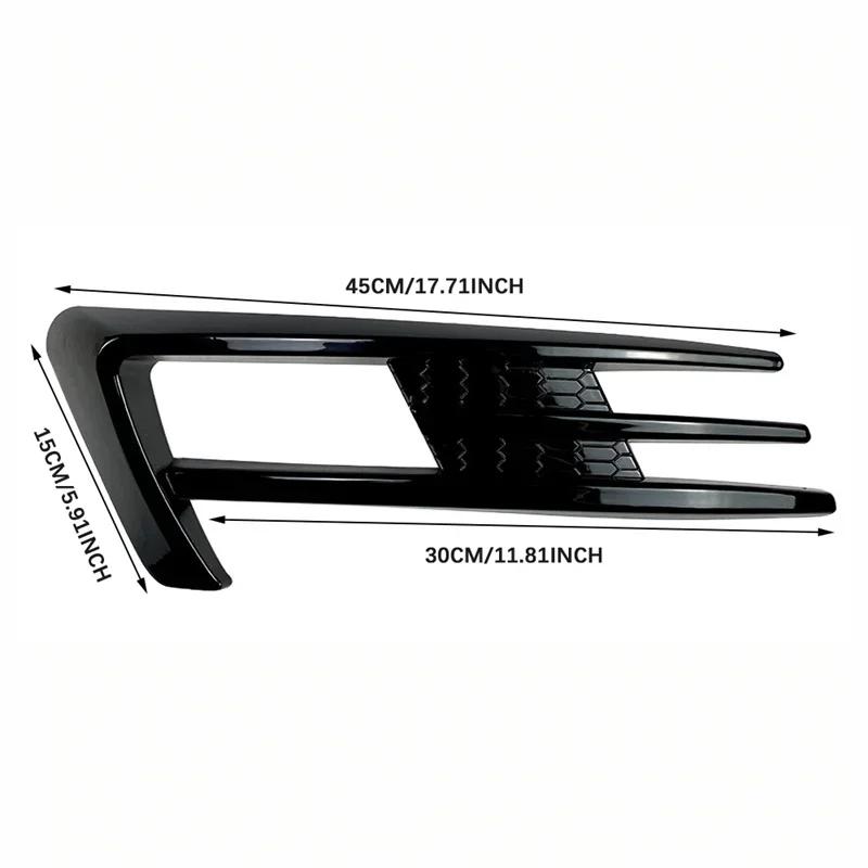Front Bumper Lip Spoiler Car Bumper Fog Lamp Grille Cover Trim Body Kit Tuning for Volkswagen VW Golf 7 MK7 Golf7 2013-2016