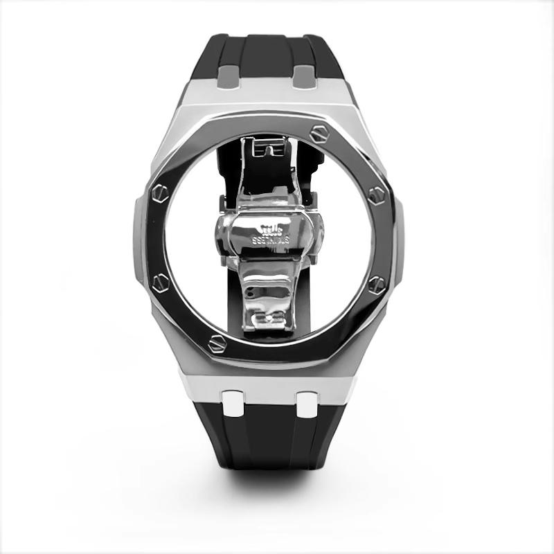 GA2100 Mod kit Stainless Steel Case watch Strap For Casio G-SHOCK Farm Oak GA-2100 GA-2110 GA-B2100 Metal watch bezel watch band