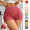High-Waisted European & American Women's LOVE Letter Knit Sports Shorts