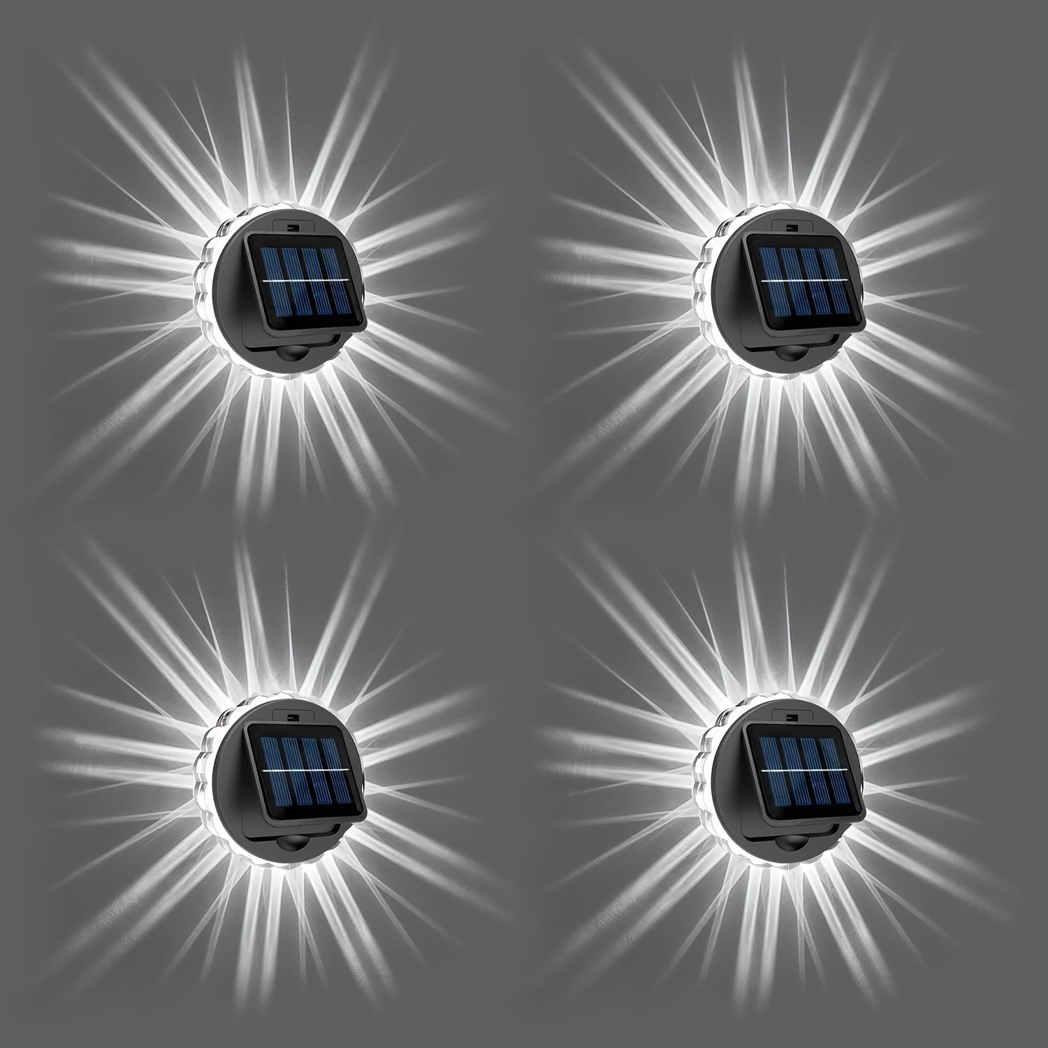 

Solar Lights Decor Outdoor Led Atmosphere Lights Waterproof Lamp for Wall Stairs Fence Yard Patio Pathway Solar landscape lights