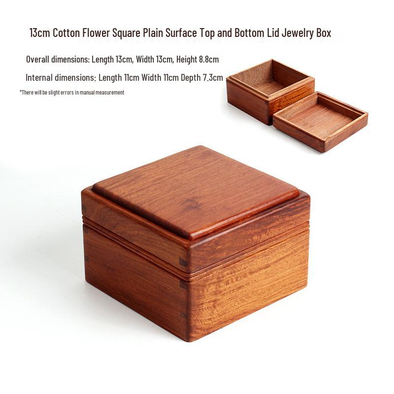 Burmese Rosewood Jewelry Box: Solid Wood Accessory Storage In Various Styles - Chinese Style Wedding Collection