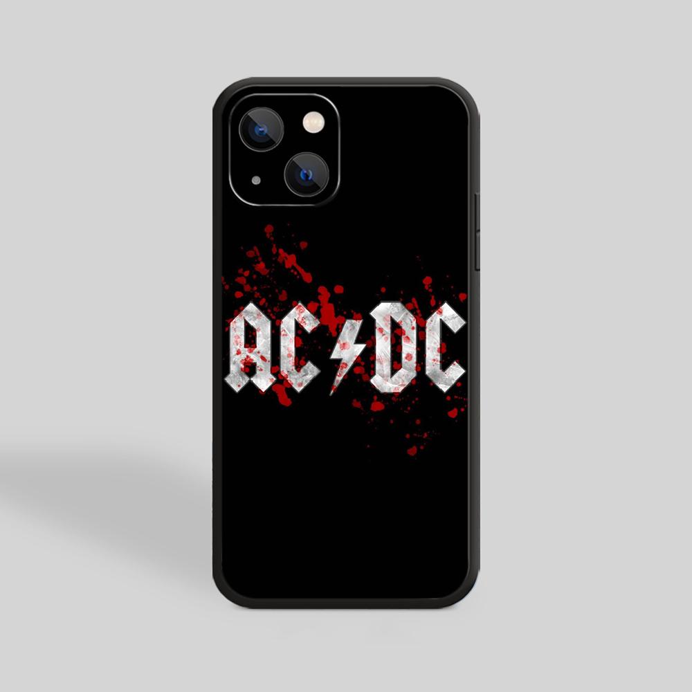 Buy AC And DC Rock Band Mobile Phone Case Cover Cell For IPhone Xiaomi ...
