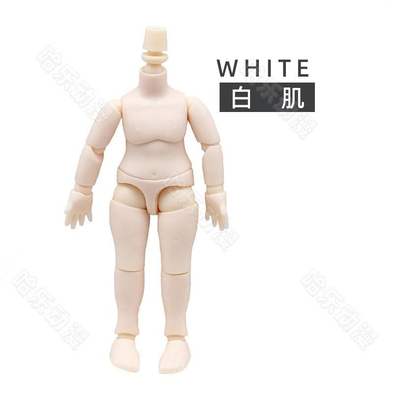 High Quality 11cm Hot 5 Style bjd body YMY body for obitsu11 GSC head ob11 1/12 BJD doll body spherical joint doll toy hand group