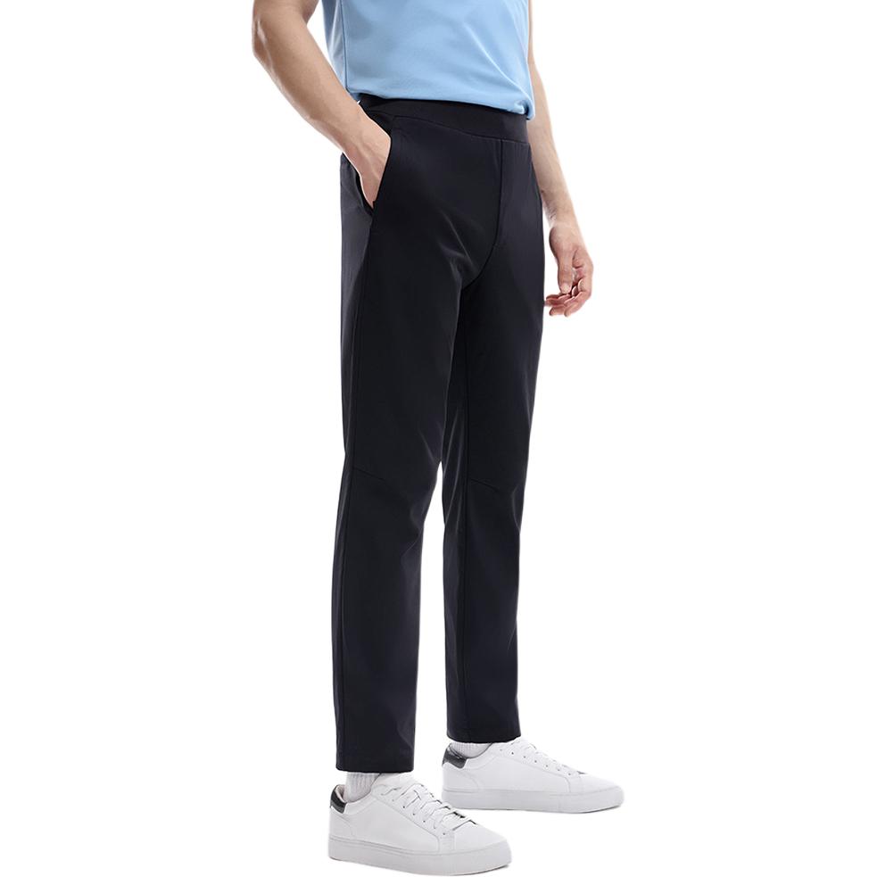 FILA Summer Knitted Long Pants Casual Pants Men bottoms Black F11M332601FBK