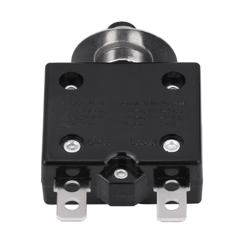 5A Manual Reset Thermal   Circuit Breaker Over Current Overload Protector