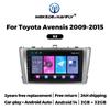 Toyota Avensis 2009-2015 Android GPS Navigation MP5 Bluetooth Player